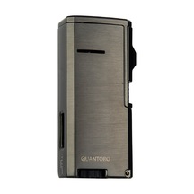 Quantoro 3 Torch Pürmüz Delicili Gunmetal Metal Puro Çakmağı - Trz1073