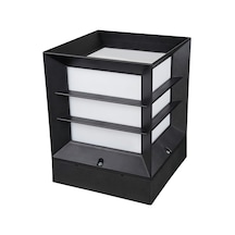 Zerpa Izgara Küp Set Üstü Bahçe Ayd. Arm.- Siyah- IP54-ZRF-13351