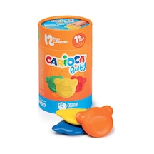 Carioca Teddy Bebek Crayons 12 Li 1+yaş 43957 Çok Renkli