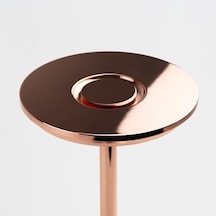 Amber Led Dekoratif Masa Lambası Dokunmatik Şarj Edilebilir Dim Edilebilir Rose Gold .