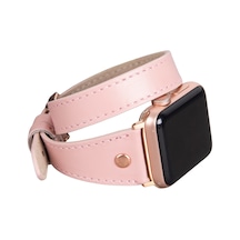 Bouletta Apple Uyumlu  Watch Deri Kordon 38-40-41mm Slim DTRG NU2