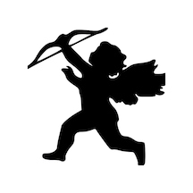 Eros Folyo Sticker 40cm Uzunluk Siyah