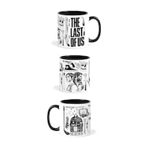 Last Of Us Özel Tasarım Porselen Kupa Bardak Açık Ahşap