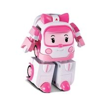 Robocar Poli Transforming Robot Figür Amber Çok Renkli