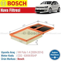Vw Polo 1.4 Bosch  Hava Filtresi 2009-2014 Cgg