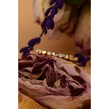 Çgk Çiğdem Gürel Kuyumculuk Kalpli Minimal Altın Yüzük Gold