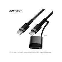 Acefast Ctoc Alüminyum Yüksek Güçlü 60w Şarj Data Kablosu - C22-05