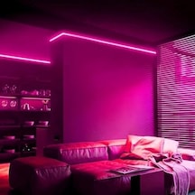 Rgb Neon Led - Müziğe Duyarlı Kumandalı Full Renk 5 Metre
