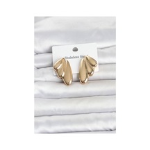 316l Çelik Gold Renk Vintage Kadın Küpe Tj-bkp11808 Evimdeyokyok