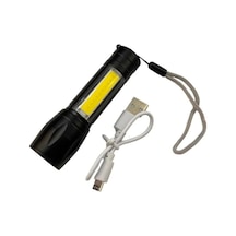 Cata Ct-8024 Cep Led El Feneri 5w 3 Fonksiyonlu Usb Şarjlı