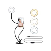 Lexroo Led Ring Light Youtuber Makyaj Akrobat Led Halka Işık Kuaför, Halka Video Işığı Standart