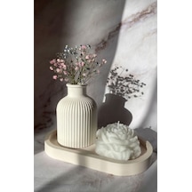 Bernami Vazo Pinterest Dekoratif Vazo Ve Şakayık Mum 2'li Set Diğer