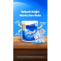 3 Paket Selpak Kağıt Havlu Süper Emici Mega Rulo