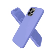 Flzdgnkr Newface Apple, Uyumlu iPhone 12 Pro Kılıf First Silikon - Mor