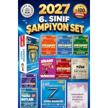 Tonguç Akademi 6. Sınıf Şampiyon Paketi + Paragrafon + 6. Sınıf 1. Dönem Yazılı Notları 2027