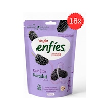 Yayla Freeze Dried Çıtır Çıtır Karadut 15 Gr X 18 Adet 15 G