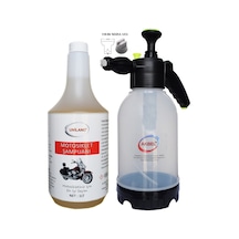 Akbel Köpük Yapan Basınçlı Pompa 2 Lt Motosiklet Şampuanı 1 Lt