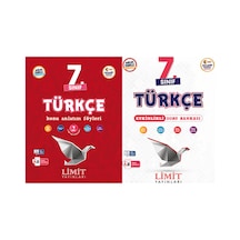 Limit 2027 7. Sınıf Türkçe Konu Anlatım Föyleri + Soru Bankası Seti 2 Kitap Maarif Model