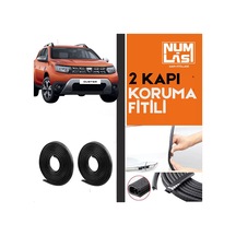 Dacia Duster 2.nesil İki Kapı Koruma Fitili Siyah Renk Numlas-a Kalite-nm2941