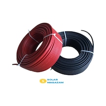 6 Mm2solar Güneş Paneli Kablosu 15+15 Mt 30 M