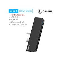 Baseus Multifunctional Hub Surface Go Type-c+audio To Hd4k+usb3.0+type-c Data +audiok- 5775