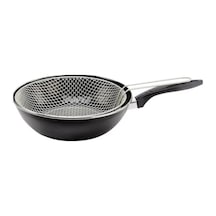 Emaye 26CM Cips Kızartma Fritoz Wok Tava