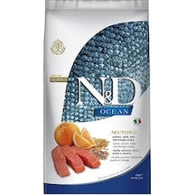 N&D Düşük Tahıllı Somonlu Kısırlaştırılmış Yetişkin Kedi Maması 10 KG