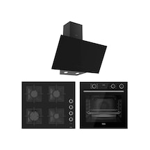 Ferre Fryart-Steamart SC Serisi Siyah 3'lü  XE64CS-SC205-D077 Ankastre Set
