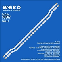 Wkset-5567 35898x2 V7dn-320sm0-r1 2 Adet Led Bar 5led Tvnizi Açıp İçindeki Led Barla Birebir Aynısı Olduğunu Görmeden Almayınız. Sonrasında İade Almamaktayız. Beyaz