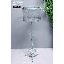 Vitale Antik Green Ayaklı Tealıght Ak.Ge0014