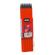 Silka Dark Hb Grafit Kurşun Kalem - 3'lü Set Siyah