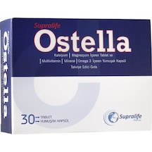 Ostella Kalsiyum Magnezyum Omega 3 30 Softgel Kapsül