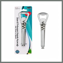 Bezos Metal 3in1 Tirbüşon Kapak Açacak Mmbz Çok Renkli