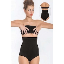 2'Li Paket Miss Fit 33641 Parlak Mideli Slip Korse