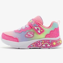 Skechers Tmy Dreamers Kids Sneaker Cırt Cırtlı Işıklı Çocuk Ayakkabısı Pembe Pembe