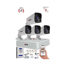 Ids - 4 Kameralı 1080p Fullhd 5mp Sony Lensli Kamera Seti - A1544
