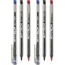 My-Tech Tükenmez Kalem 0.7 MM 6 Lı 3 Farklı Renk