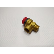 Kombi Emniyet Ventili 3 Bar Vana Dış Dişli  Kombi Bar Vanası 1-2