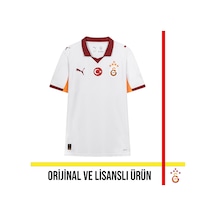 Galatasaray Lisanslı Puma 2025-2026 Beyaz Deplasman Forması 77981102