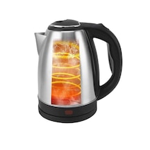 Mey İthalat Elektrikli Paslanmaz Çelik Su Isıtcı Çelik Kettle 1.8 Lt. Uzun Ömürlü