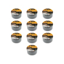 Tudor Tdr-372 Takviyeli Sakız İzolasyon Bandı Sızdırmaz Sakızlı Bant - 72 Mm X 2 Metre - 10 Adet