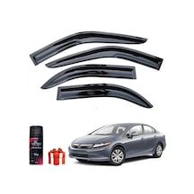 Honda Civic Mügen Cam Rüzgarlığı 2012-2016 Arası 4 Lü Takım+koku