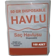 Tek Kullanımlık Kuaför Saç Havlusu 100'lü