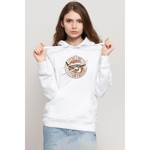 Indiana Jones Lao Che Air Freight Beyaz Kadın 3ip Kapşonlu Sweatshirt 001