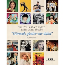 70’li Yıllarda Türkiye Sazlı Cazlı Sözlük karton Kapak