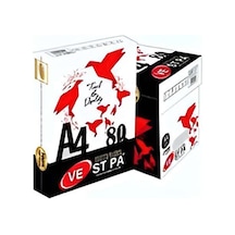 Vestpa Beyaz A4 Fotokopi Kağıdı 80 Gr 5li Koli
