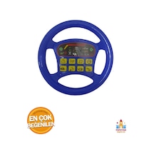 Mavi Trafik Eğitimli Oyuncak Direksiyon - Çocuklar İçin Eğlenceli Ve Eğitici