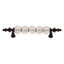 Gürçayhırdavat Iğne Ayak Kristal Kulp 96Mm Siyah