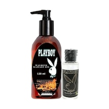 Süper Playboy Aromaterapi Isıtıclı Massage Oil 120 Ml + Natural Aromalı Vücut Masaj Yağı 50 Ml