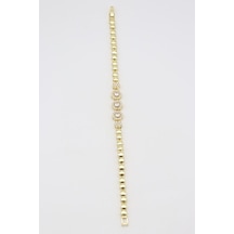 Vıp Bileklik 14 K-17348 19cm Çok Renkli